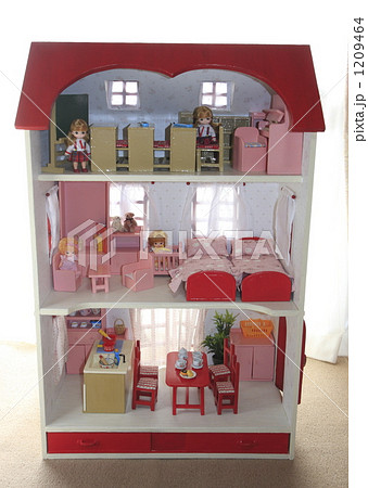 ドールハウスの写真素材