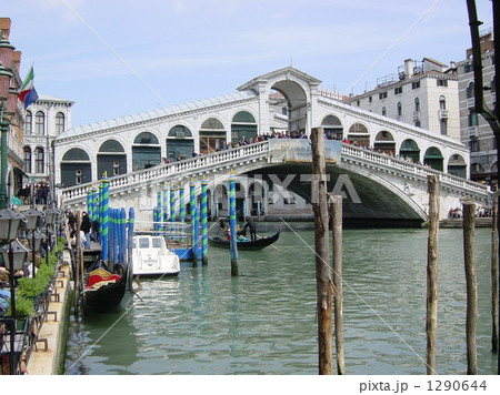 イタリア製レーザーアート置物・ペーパーウエイトリアルト橋