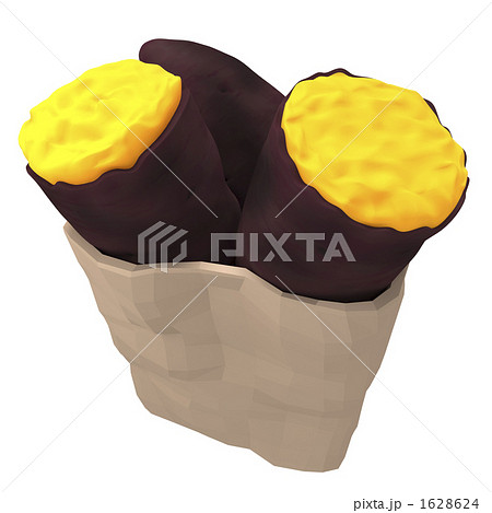 ヤキイモのイラスト素材