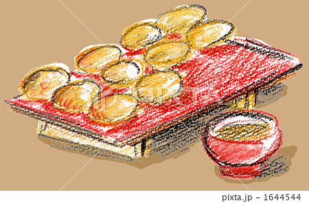 明石焼きのイラスト素材