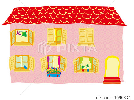 雨戸のイラスト素材