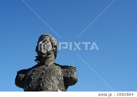 像 銅像 ペリー 外国人の写真素材
