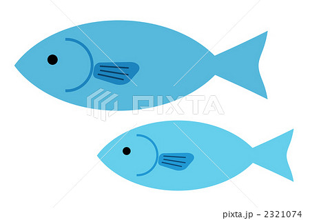 魚 キャラクター かわいい Cgのイラスト素材 Pixta