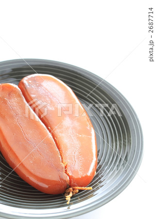 ボラの卵巣の写真素材