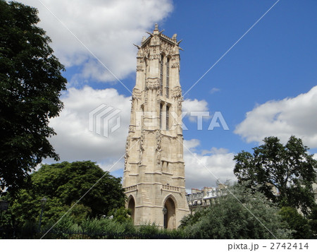 サン ジャック塔の写真素材