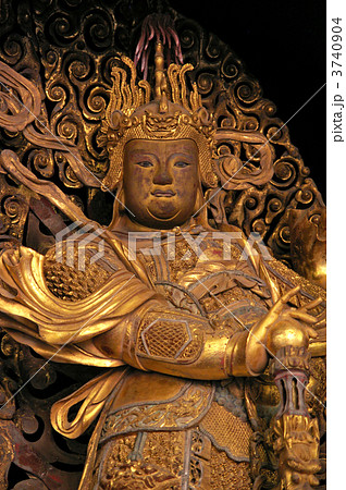 韋駄天の写真素材