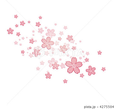 桜の花 桜 花 細かいのイラスト素材