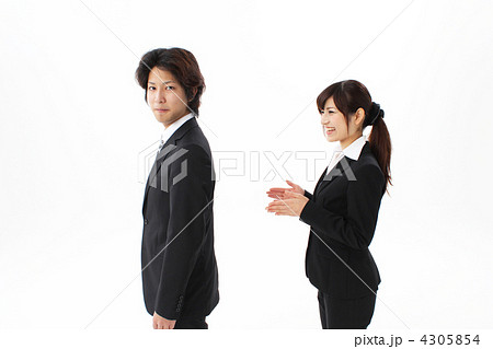 前へならえの写真素材