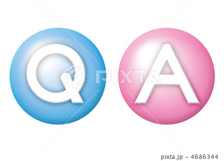 Qaアイコンのイラスト素材