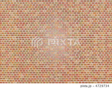 レンガ模様のイラスト素材