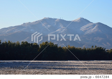 筑波山 つくば 霜 茨城県の写真素材 Pixta