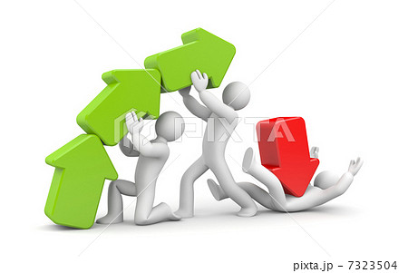 経年劣化 転落 3dのイラスト素材