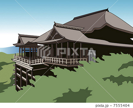 Kiyomizudera Temple Illustrations