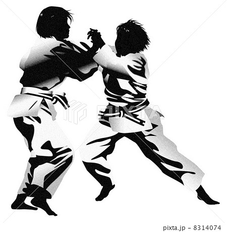 柔道 柔道選手 格闘技 女性のイラスト素材