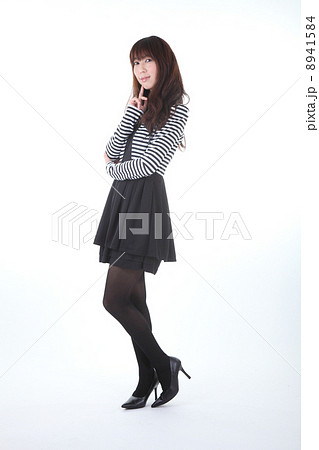 黒パンストの写真素材