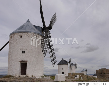 ドンキホーテ スペイン ラマンチャ サンチョパンサの写真素材