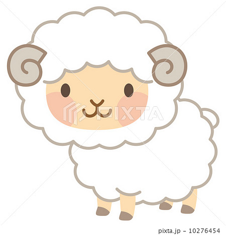 ベストコレクション 可愛い 羊の絵