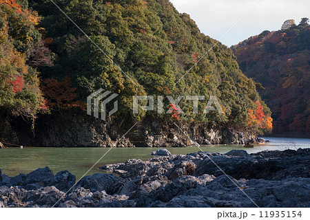 嵐山妙見堂の写真素材