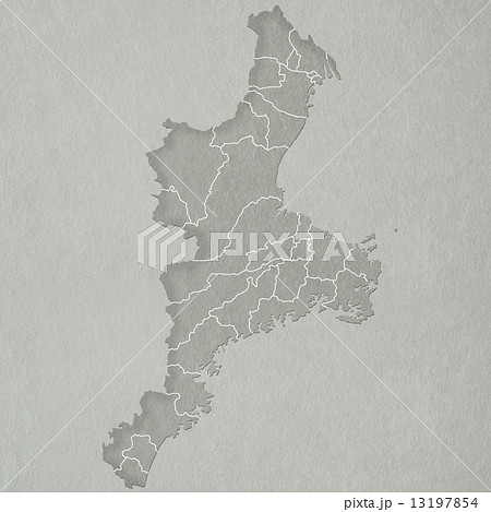 三重県地図のイラスト素材 三重県地図のイラスト素材