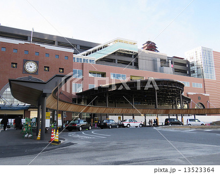 新大分駅 Jr大分駅 大分駅 大分駅北口の写真素材