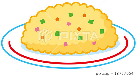 炒飯のイラスト素材