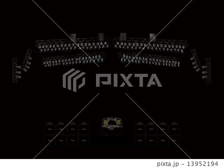 暗転のイラスト素材