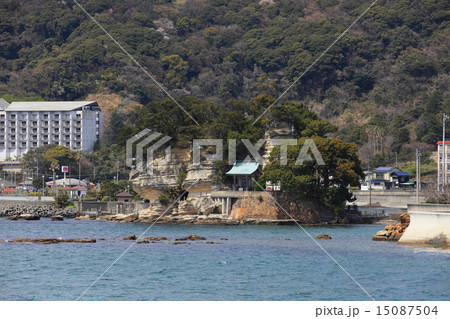 柿崎弁天島の写真素材