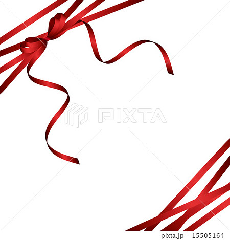 プレゼント リボン クリスマス 華やか 誕生日 ラッピングのイラスト素材