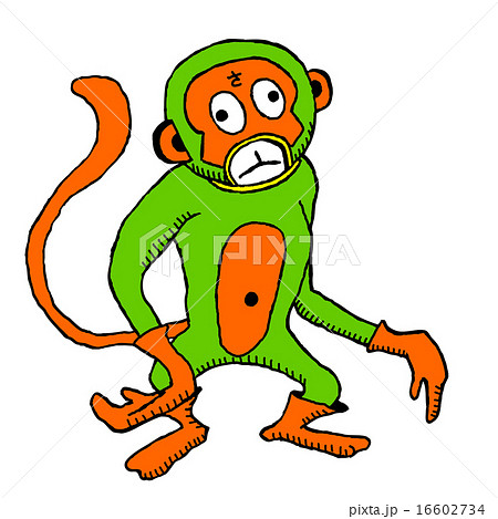 ゆるキャラ 動物のイラスト素材