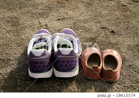 スニーカーズ 運動靴の写真素材