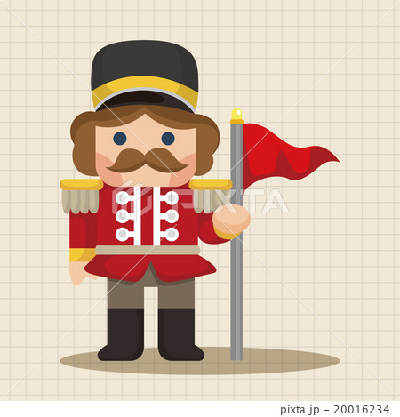 おもちゃの兵隊のイラスト素材