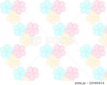 桜 花柄 壁紙 模様のイラスト素材 Pixta