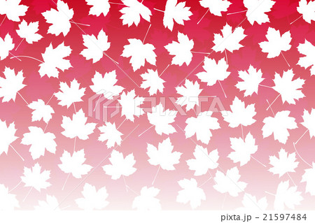 カナダ 枯れ葉 背景 イラストのイラスト素材