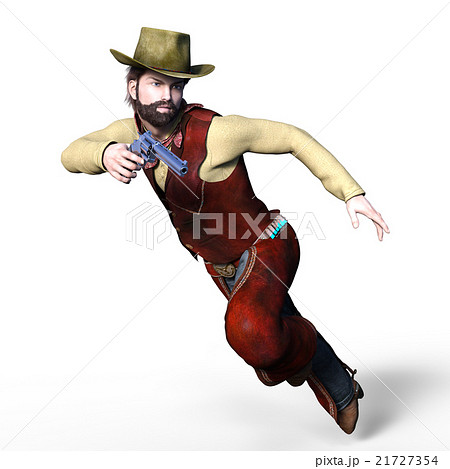 テンガロンハットのイラスト素材