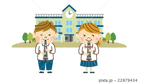 吹奏楽部かわいいのイラスト素材 吹奏楽部かわいいのイラスト素材