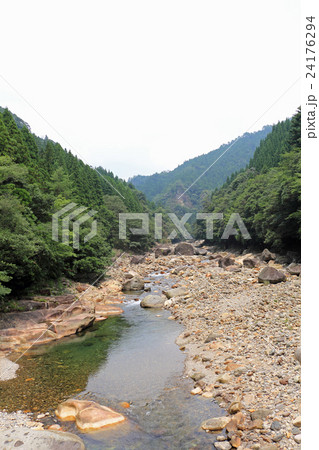 日之影川の写真素材