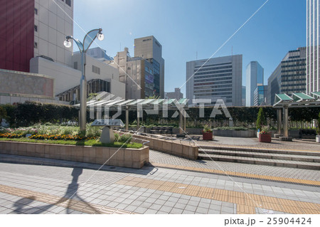 築地川銀座公園の写真素材