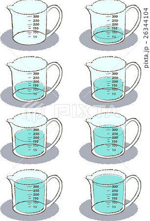 計量カップのイラスト素材