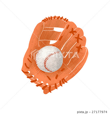 グローブ 野球グローブ のイラスト素材集 ピクスタ