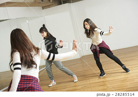 ダンス教室の写真素材