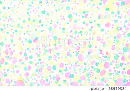 背景素材 模様 ドット 水玉のイラスト素材