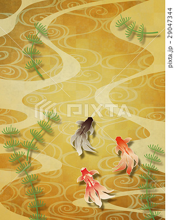 金魚草のイラスト素材