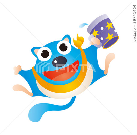 フクロモモンガのイラスト素材