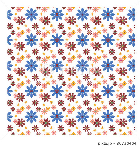 小さい花のイラスト素材