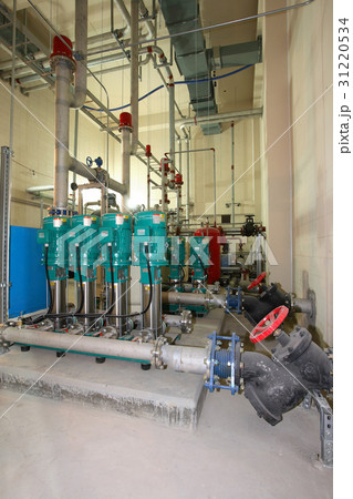ボイラー室の写真素材