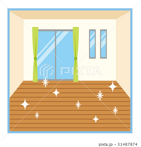 床磨きのイラスト素材 Pixta