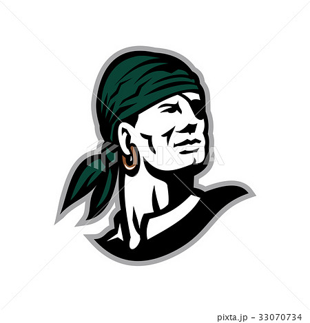 眼帯 海賊の写真素材