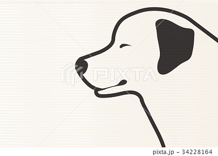 犬 横顔 イラスト 興味深い画像の多様性