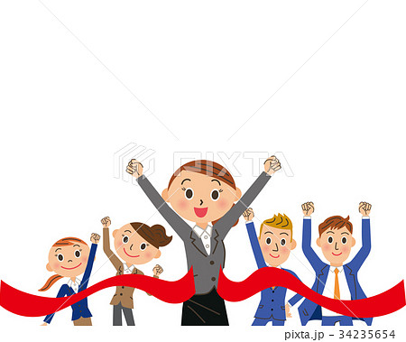 ゴールのイラスト素材