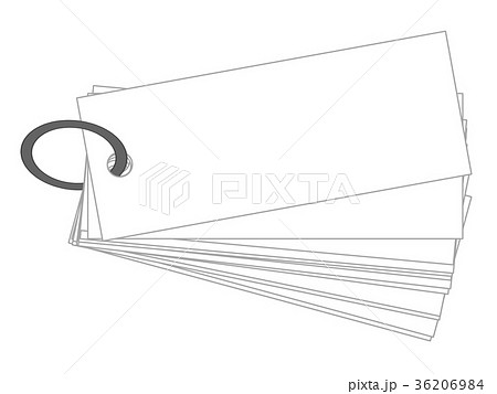 単語帳 イラスト 素材 文房具のイラスト素材